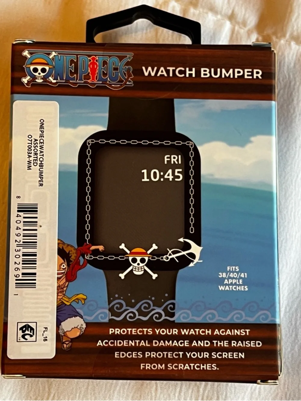 One Piece Anime Apple Watch Bumper Fits Series 1-10 Bumper 38/40/41mm